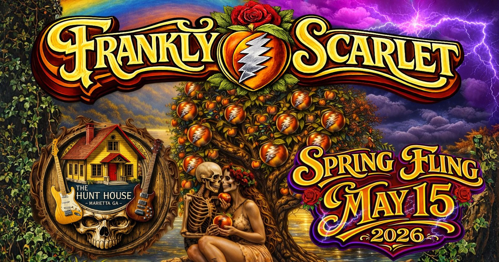 Frankly Scarlet at The Hunt House